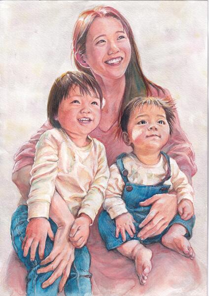 Lisa Nakazono and her kids Vol.2-03